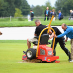 Für einen gepflegten Platz im guten Zustand ist Greenkeeping rund um die Uhr notwendig. (Foto: Getty)