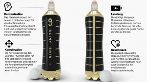 9units ist ein Sportgetränk, das vor allem mit Blick auf Golfer entwickelt wurde. (Foto: 9units)