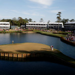 Das Inselgrün an Loch 17 im TPC Sawgrass. Players Championship. (Foto: Getty)