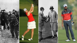 Die Golfbekleidung hat sich in den vergangenen 160 Jahren enorm gewandelt und Galvin Green gilt heute als Pionier. (Fotos: Getty)