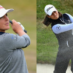 Christine Wolf (links) wird auf der Ladies European Tour Vierte, Karolin Lampert Achte. (Foto: Getty)