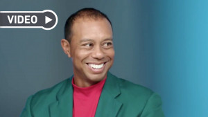 Tiger Woods - sein erstes Interview seit dem historischen Sieg beim Masters (Foto: Golf TV)
