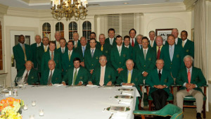 The Champions Dinner is the annual meeting of all former Champins of the US Masters Tournament. (Foto: Twitter.com/@TheMasters)