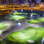 Die Ladies European tour macht den Tag zur Nacht und spielt unter Flutlicht in Dubai. (Bildquelle: Twitter)
