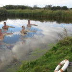 Aquasport im Wasserhindernis auf dem Golfplatz? Das gibt es jetzt im GC Insel Langeoog! (Bildquelle: GC Insel Langeoog)