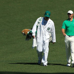 Rory McIlroy mit seinem Caddie beim US Masters 2019. (Foto: Getty)