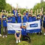 Die Jugend des GC Schloss Klingenburg freut sich über ein erfolgreiches Turnier (Foto: GC Klingenburg)