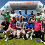 Die Teilnehmer der German Long Drive Championship haben sichtlich Spaß. (Foto: Frank Föhlinger)