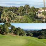 Oben: Der Ausblick vom Balkon des Lindner Golf Resort. Unten: Der Real Golf de Bendinat - welcher direkt am Lindner Resort angrenzt. (Foto: Golf Post/Lindner)