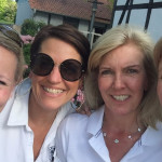 Foto: v.l. Karin Padinger, Sandra Jakob, Magret Broenhorst und Anke Dröge. (Bild: Westfälischer GC Gütersloh)