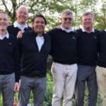 Die Herren AK 50 I des GC Wörthsee starteten erfolgreich in die Saison 2019. Thomas Ruttinger, Stefan Fischer, Frank Schaffner, Stephan Panzer, Peter Mair, Tono Suiter. (Bild: GC Wörthsee)