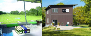 Die zweistöckige Players Lodge mit Fitting Center und Golf Academy. (Fotos: Golfanlage Seeschlösschen)