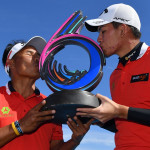 Thongchai Jaidee und Phachara Khongwatmai gewinnen das GolfSixes Turnier der European Tour. (Foto: Getty)