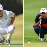 Max Schmitt und Maximillian Kieffer auf ihrer ersten Runde der BMW International Open 2019 (Foto: Getty)