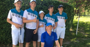 Jungen-AK 16-Team qualifiziert für Regionalfinale DMM. (Bild: Golfpark Weißenhof)