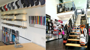 Fittingwerkstatt und Pro Shop der Golfanlage. (Fotos: Golf & More)