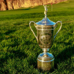 Die Trophäe für den Sieger der US Open 2019. (Foto: Twitter/@usopengolf)