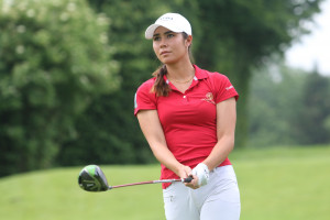 Sarina Schmid vom GC München Valley will mit ihrem Team den Heimvorteil nutzen. (Bild: DGV/Lettenbichler.)