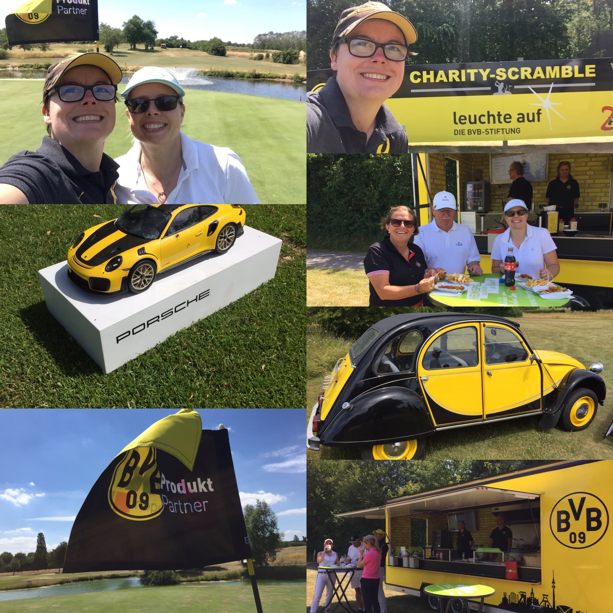 Golf Post Userin Britta Behrens erlebte einen unvergesslichen tag beim BVB Charity Golf Turnier. (Foto: Golf Post)