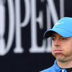 Rory McIlroy versagten bereits an der ersten Bahn der British Open 2019 die Nerven. (Foto: Getty)