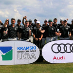 Bild 1 - Herren Süd: Stark gekämpft: Team St. Leon-Rot gewinnt den vierten Spieltag und schiebt sich auf den 2. Tabellenplatz vor. (Foto: DGV/Kirmaier)