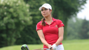 Sarina Schmid vom GC München Valley will mit ihrem Team den Heimvorteil nutzen. (Bild: DGV/Lettenbichler.)