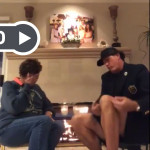 Phil Mickelson begrüßt seine Mutter als besonderen Gast bei "Phireside mit Phil". (Foto: Twitter.com/PhilMickelson)