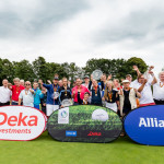 Die Medaillengewinner der 2. IAM der Golfer mit Behinderungen 2018. (Foto: DGV/Tiess)