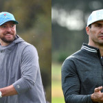 Justin Timberlake und Wladimir Klitschko bei der Alfred Dunhill Links Championship 2019 der European Tour. (Foto: Getty)