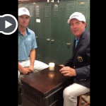 "Phireside with Phil" mit einem neuen Gast: Jordan Spieth. (Foto: Twitter/@PhilMickelson)