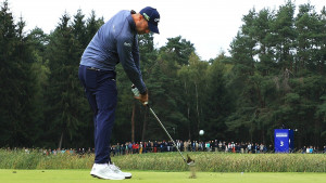 Bernd Ritthammer zeigt am Moving Day der Porsche European Open exzellente Schläge und lässt die deutschen Fans hoffen. (Foto: Getty)