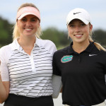 Olivia Cowan (l.) zieht als Co-Siegerin in das Finale der Qualifying School der LPGA Tour ein. (Foto: Fred Weston)