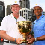 Der Presidents Cup 2019 steht in den Startlöchern. Hier die beiden Kapitäne Ernie Els und Tiger Woods. (Foto: Getty)