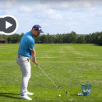 Wie Sie einen Push vermeiden, zeigt ihnen Fabian Bünker. (Foto: Youtube/Golf in Leicht)