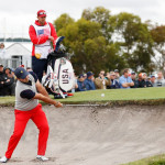 Kessler Karain (hinten im Bild) wurde von der PGA Tour suspendiert. (Bildquelle: Getty)