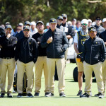 Das Team rund um Kapitän Ernie Els hat nach Tag 1 des Presidents Cup gut lachen. (Bildquelle: Getty)