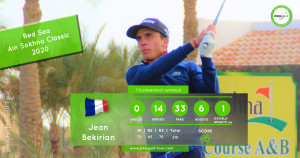 Jean Bekirians Scorekarte lässt auf eine hohe Platzierung hoffen. (Foto: Pro Golf Tour) 