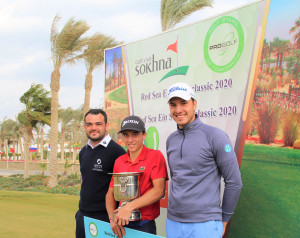 Der erst 17-Jährige kann in Ägypten erneut überzeugen. (Foto: Pro Golf Tour)