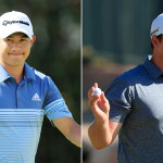 Colin Morikawa (li.) führt die Sony Open in Hawaii an. Sepp Straka liegt knapp außerhalb der Top 30. (Fotos: Getty)