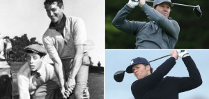 Jerry Lewis und Dean Martin drehten ihre Komödie "The Caddy" im Riviera Country Club. (Fotos: Twitter.com/@TVandFilmStars und Getty)