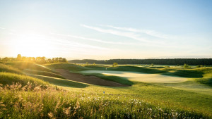 Der Golf Club Valley: offizieller Austragungsort der Golf Europameisterschaften im Rahmen der European Championships 2022 im Olympiapark München. (Foto: Olympiapark München GmbH)