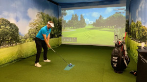 Joost Luiten entscheidet das erste Event der BMW Indoor Invitational der European Tour für sich. (Foto: Getty)