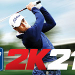 Justin Thomas ist auf dem Cover des neuen Videospiels "PGA Tour 2k21". (Foto: Twitter/@GoogleStadia)