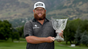 Kyle Jones gewinnt die Utah Championship 2020 der Korn Ferry Tour. (Foto: Getty)