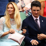 Kate und Justin Rose beim Tennisturnier in Wimbledon. (Foto: Getty)
