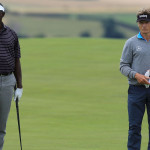 Vijay Singh und Bernhard Langer. (Foto: Getty)