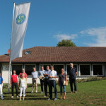 Staatssekretär Dr. Andre Baumann zu Besuch im Stuttgarter GC Solitude. (Foto: © BWGV)