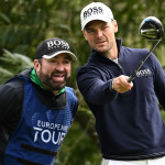 Martin Kaymer mit Caddie Craig Connelly bei der UK Championship. (Foto: Golf Post)