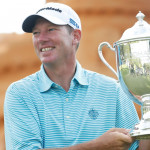 Jim Herman sichert sich den Titel bei der Wyndham Championship. (Foto: Getty)