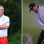 Marcel Siem und Sebastian Heisele unterschreiben im Clubhaus Runden unter Par. (Foto: Getty)